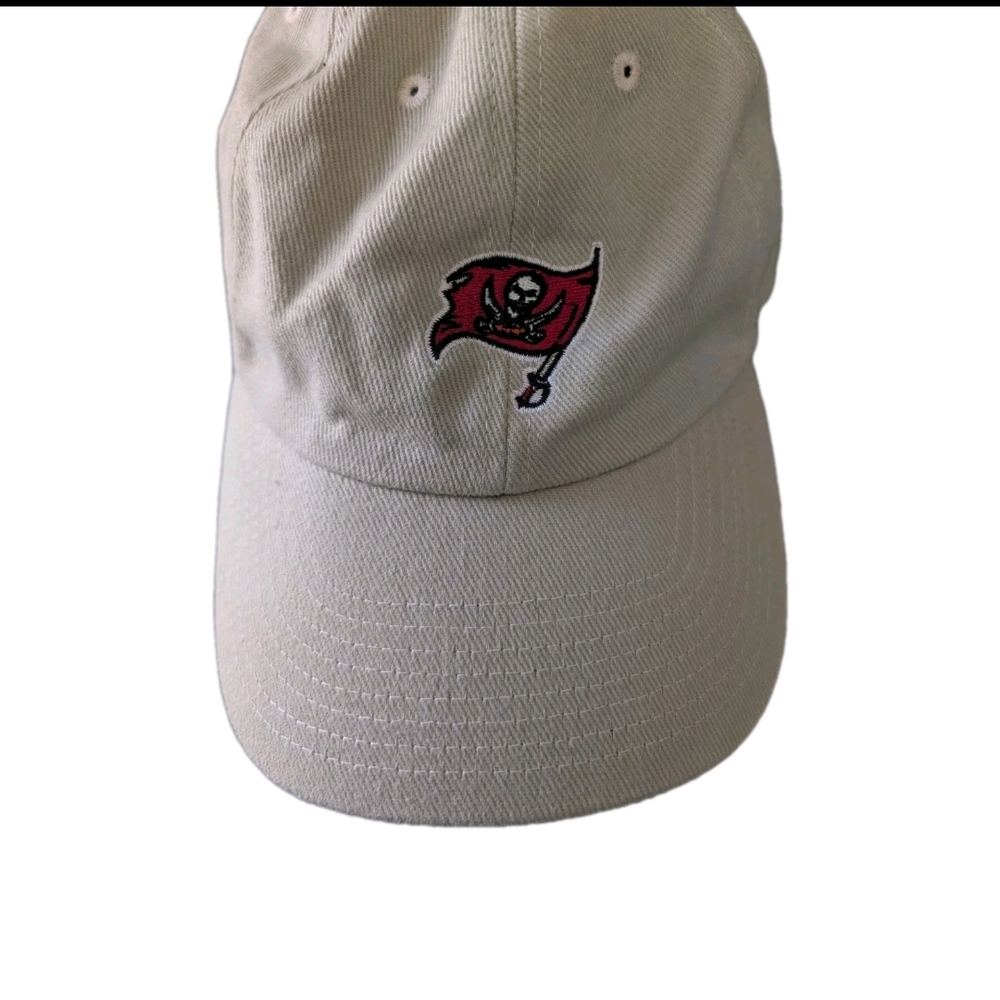 Tampa Bay Buccaneers Beige Soft Denim Adjustable Cotton‎ Baseball Cap
